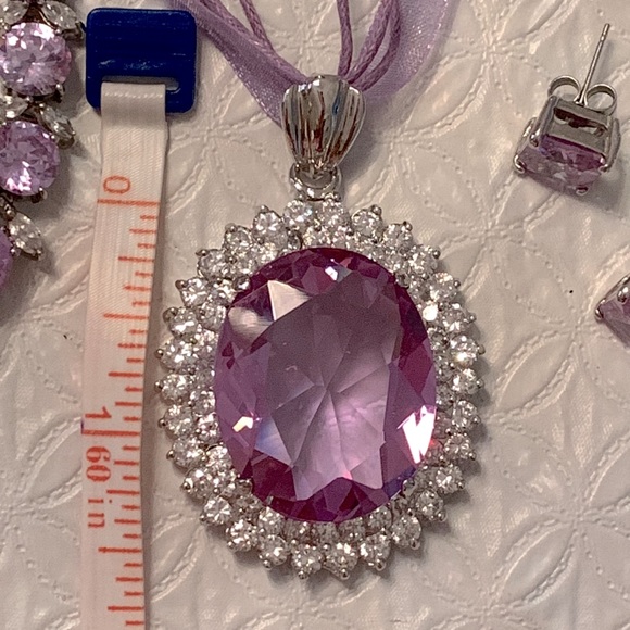 🌹Princess purple jewellery set - Picture 6 of 10